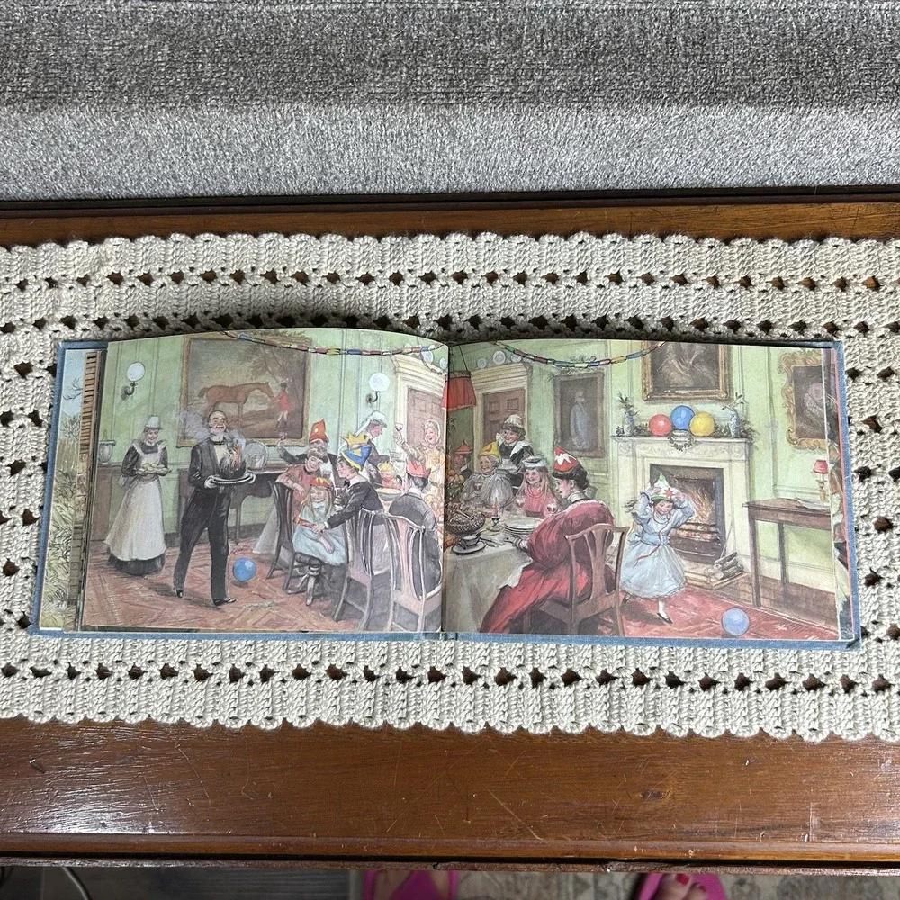 An Edwardian Christmas by John S Goodall Vintage Childrens Hardcover Book 1978